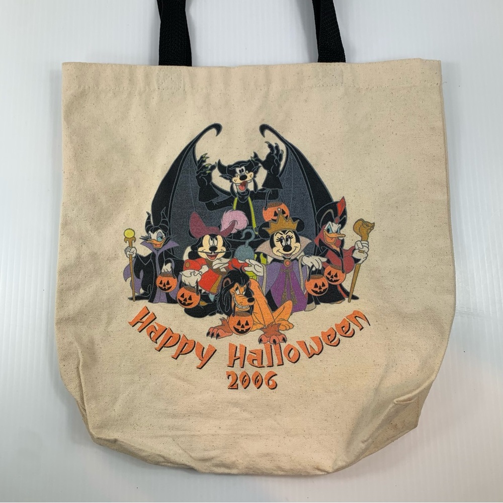 Walt Disney World Park 2006 Halloween Haunt Tote Canvas Bag